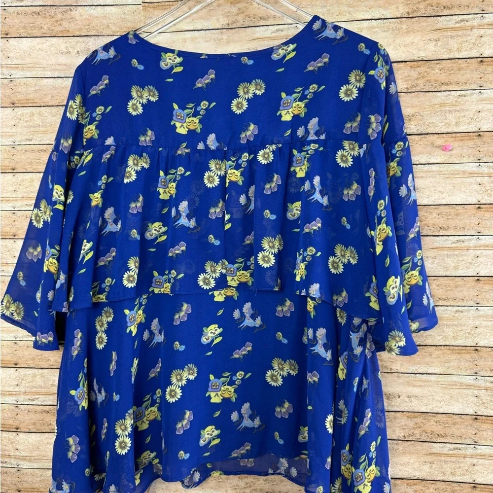 Her Universe X Disney - Alice in Wonderland by Mary Blair Top Size XXL EUC - Picture 2 of 5